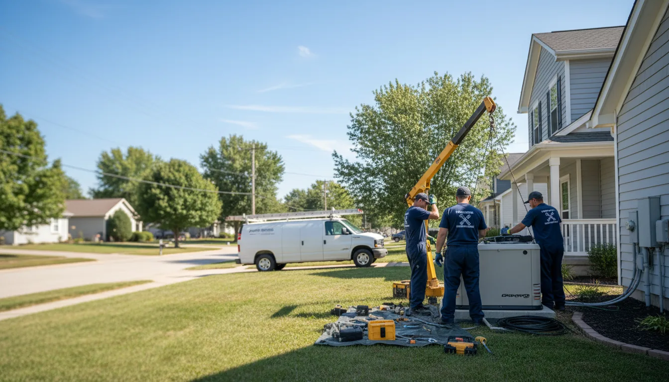 Generator Installation in Gilbert, LA near me
